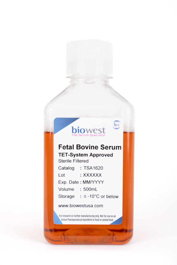Product bottle photo of Tet-System Approved FBS 500mL