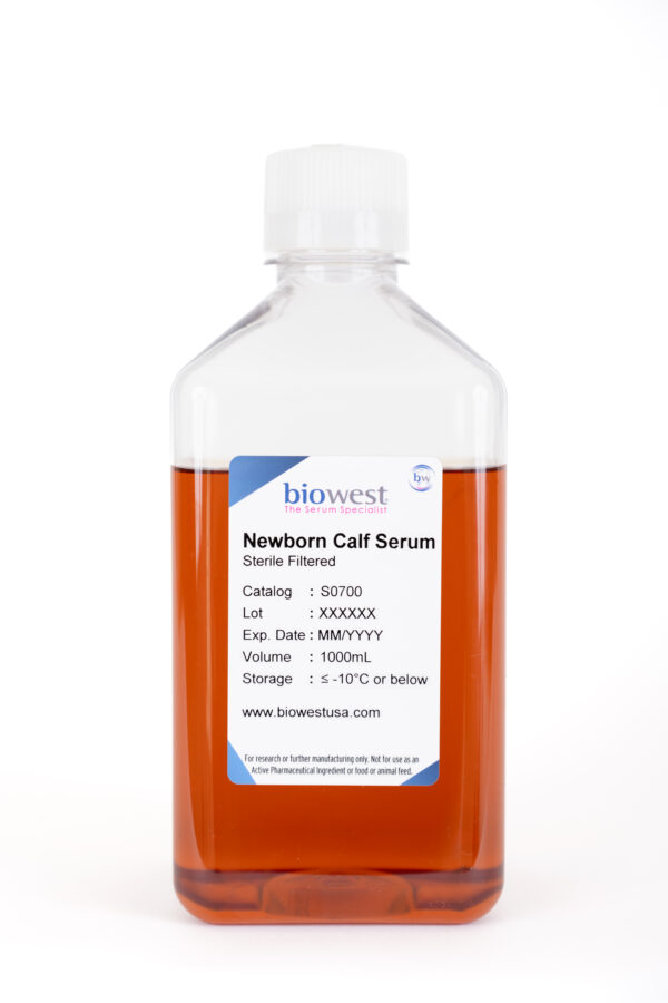 Product bottle photo of Newborn Calf Serum 500mL