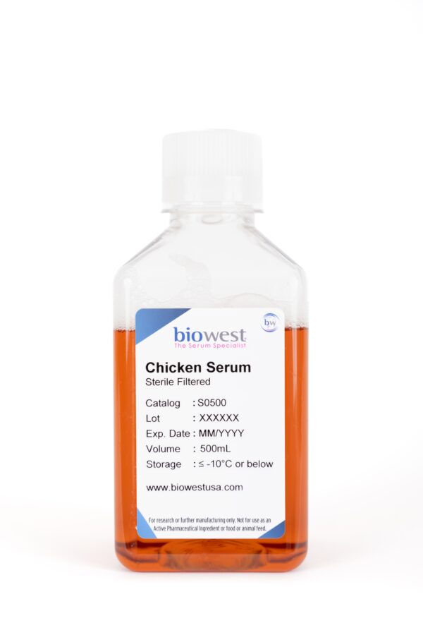 Product bottle photo of Chicken Serum 500mL