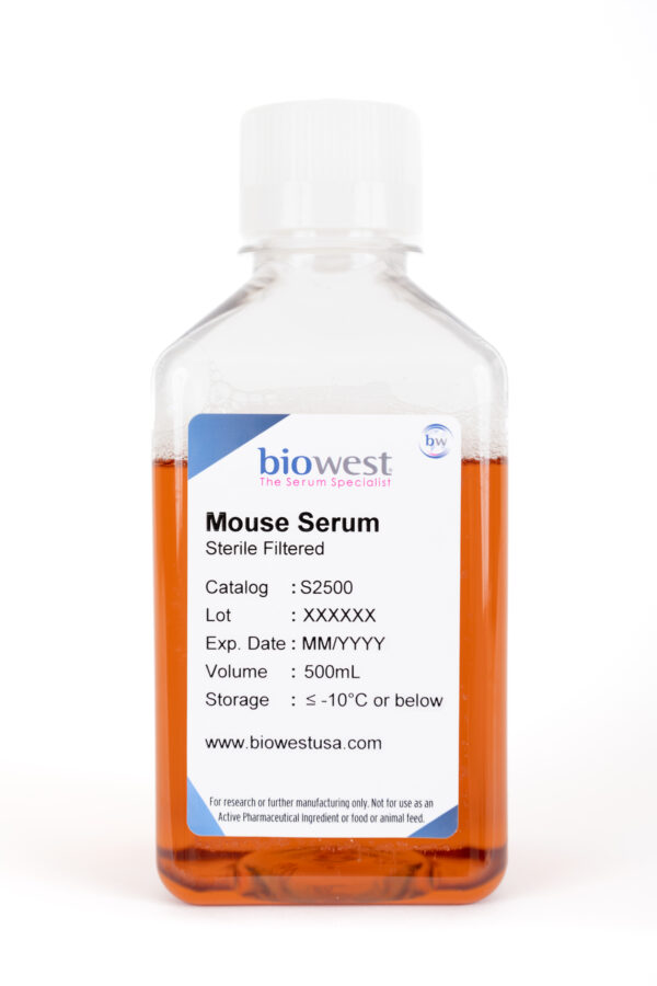 Product bottle photo of Mouse Serum 500mL