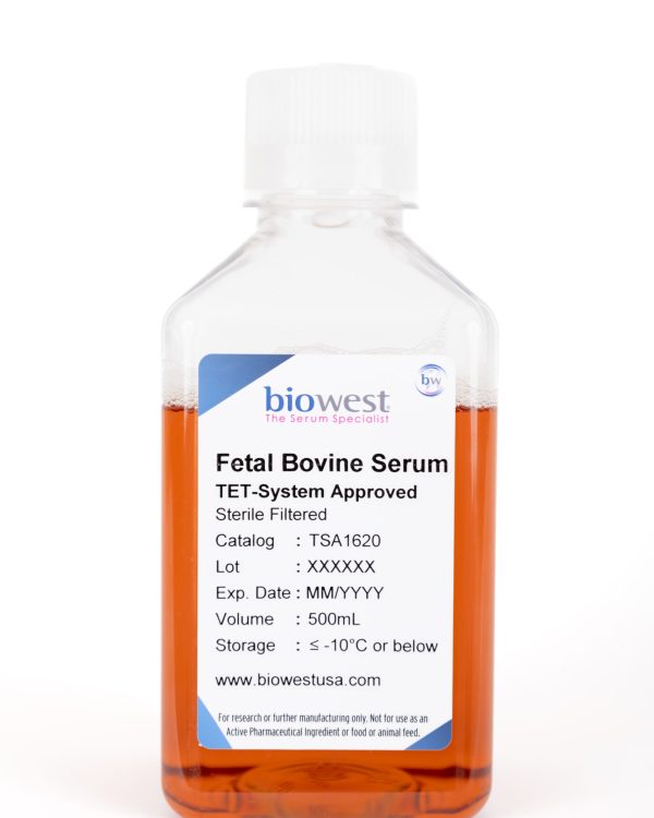Product bottle photo of Tet-System Approved FBS 500mL