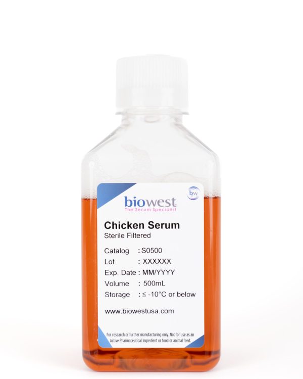 Product bottle photo of Chicken Serum 500mL