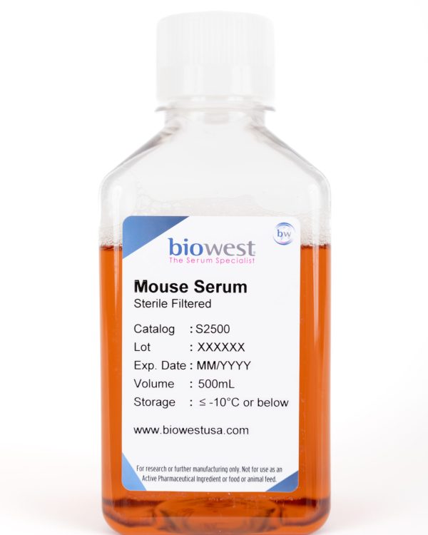 Product bottle photo of Mouse Serum 500mL